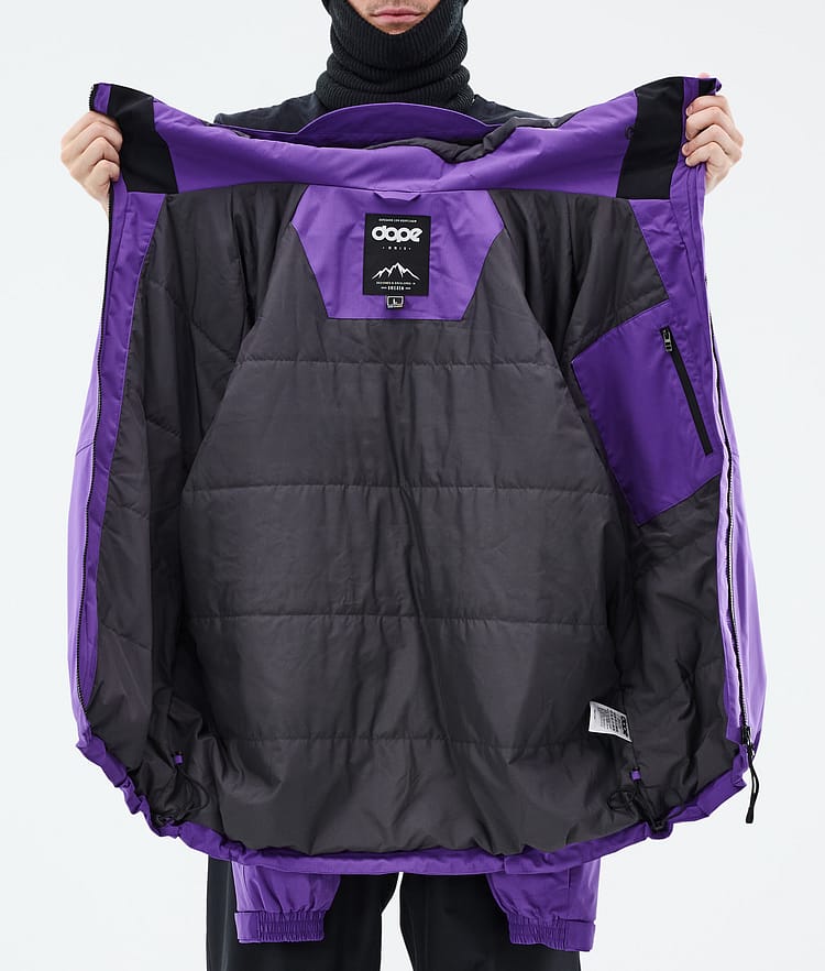 Dope Spartan Veste de Ski Homme Vivid Purple, Image 8 sur 8
