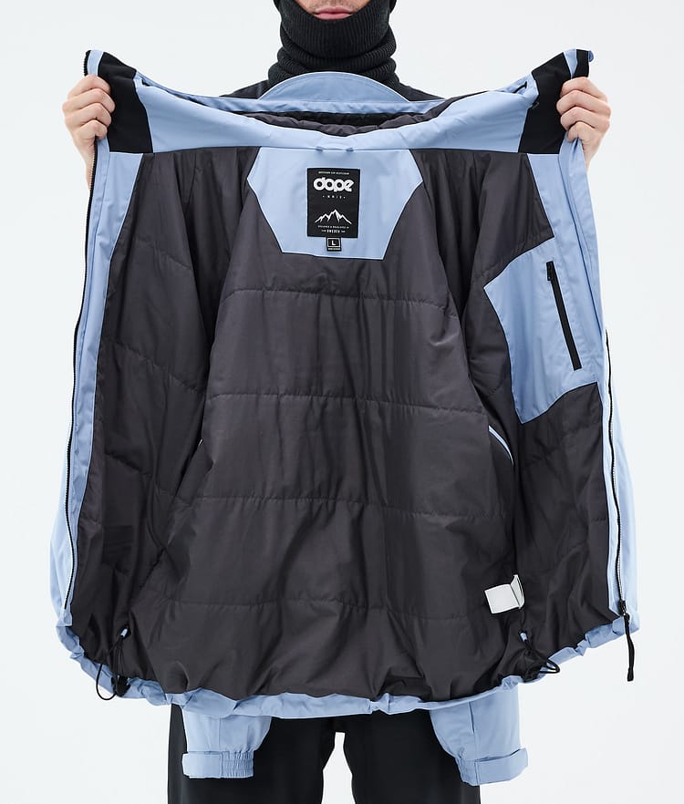 Dope Spartan Veste Snowboard Homme Light Blue, Image 8 sur 8