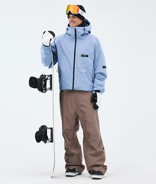 Dope Spartan Outfit Snowboard Light Blue/Walnut