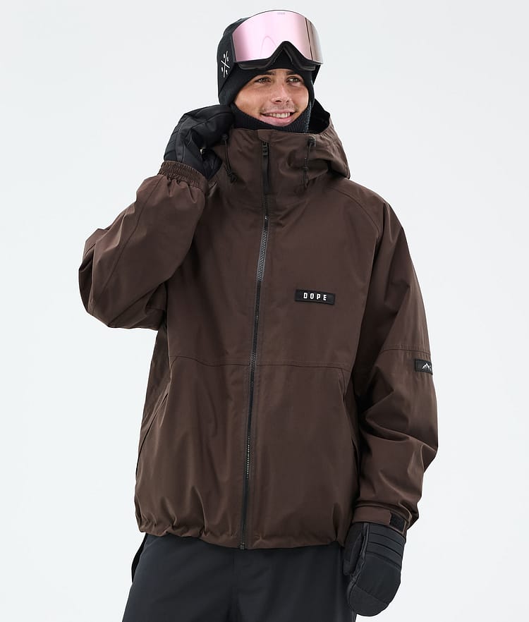 Dope Spartan Veste Snowboard Homme Dark Brown, Image 1 sur 8