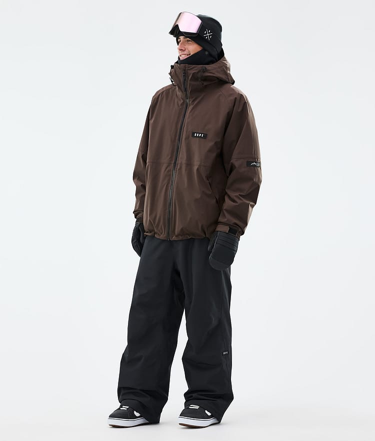 Dope Spartan Veste Snowboard Homme Dark Brown, Image 2 sur 8