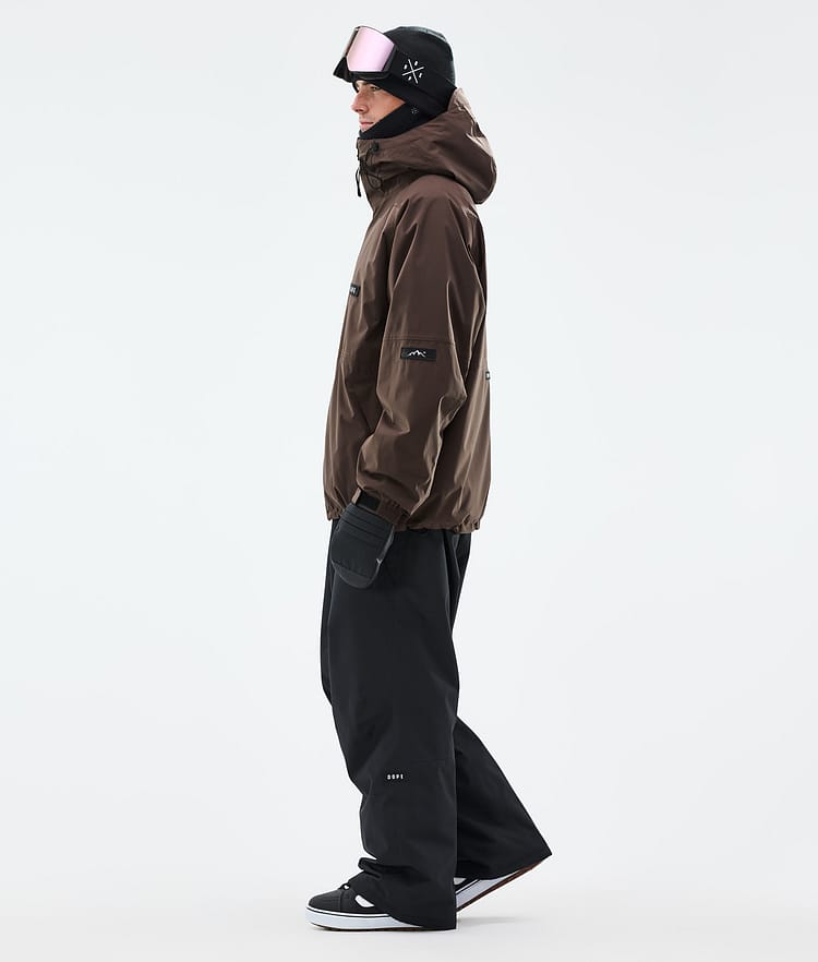 Dope Spartan Veste Snowboard Homme Dark Brown, Image 3 sur 8
