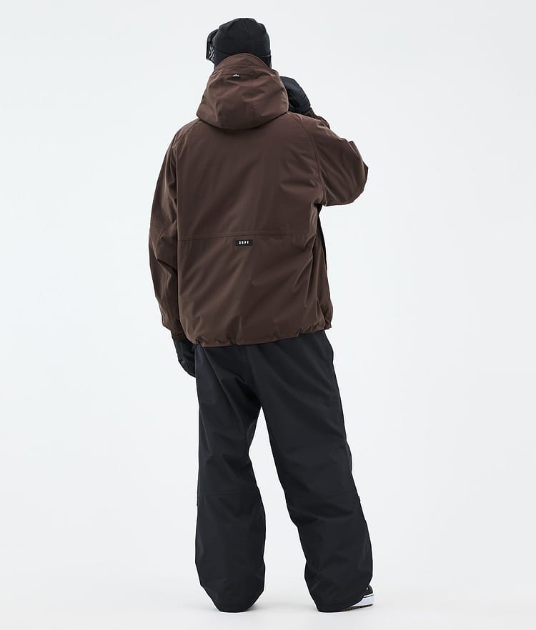 Dope Spartan Veste Snowboard Homme Dark Brown, Image 4 sur 8