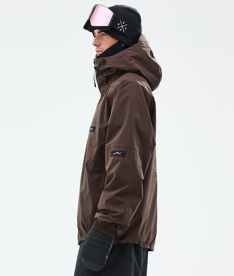 Dope Spartan Veste Snowboard Homme Dark Brown, Image 5 sur 8