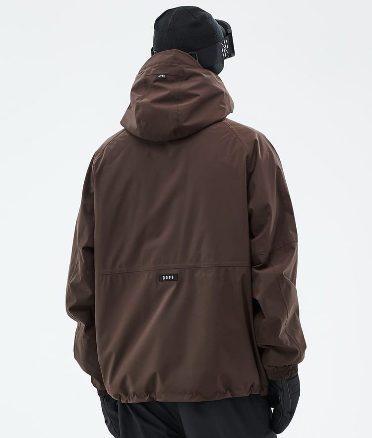 Dope Spartan Veste Snowboard Homme Dark Brown, Image 6 sur 8