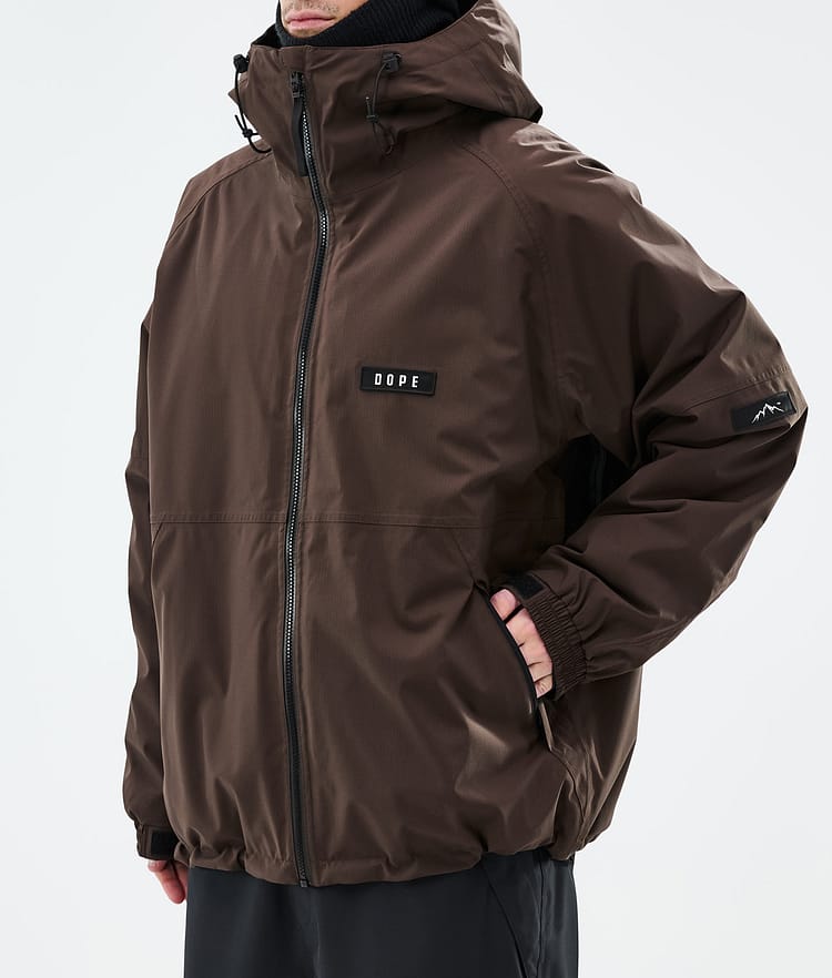 Dope Spartan Veste Snowboard Homme Dark Brown, Image 7 sur 8