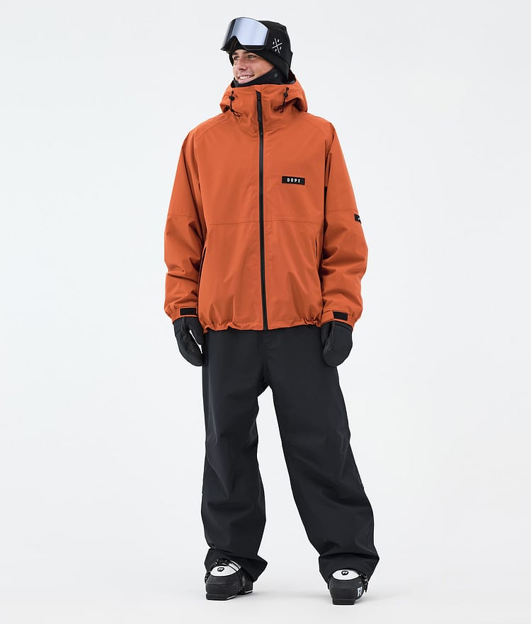 Dope Spartan Veste de Ski Homme Burned Orange, Image 3 sur 9