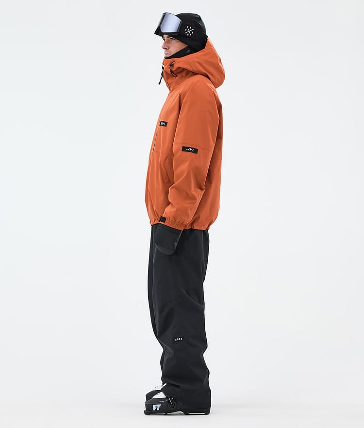 Dope Spartan Veste de Ski Homme Burned Orange, Image 4 sur 9