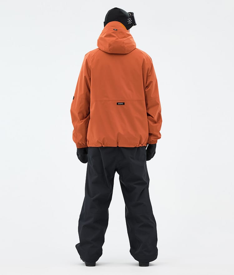 Dope Spartan Veste de Ski Homme Burned Orange, Image 5 sur 9