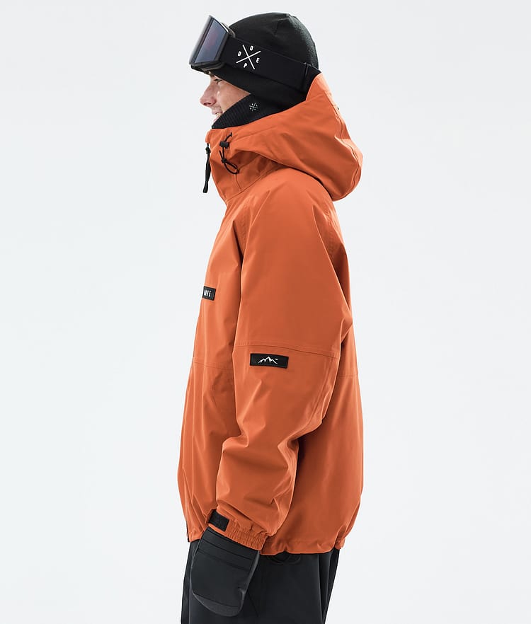 Dope Spartan Veste de Ski Homme Burned Orange, Image 6 sur 9