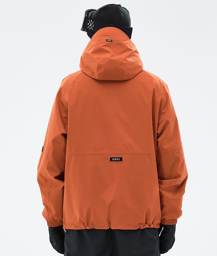 Dope Spartan Veste de Ski Homme Burned Orange, Image 7 sur 9
