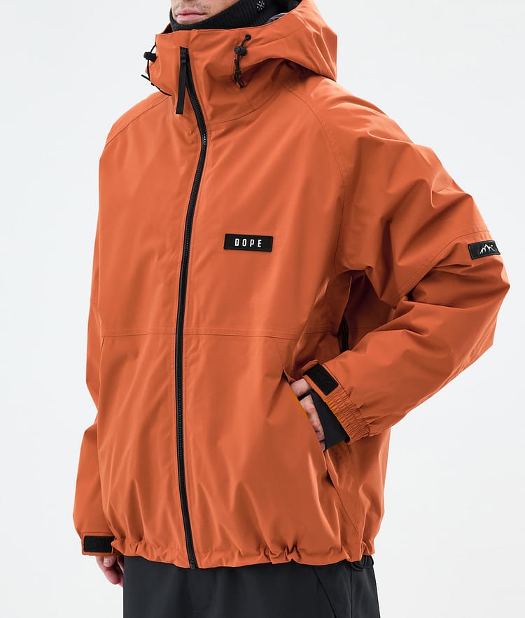 Dope Spartan Veste de Ski Homme Burned Orange, Image 8 sur 9