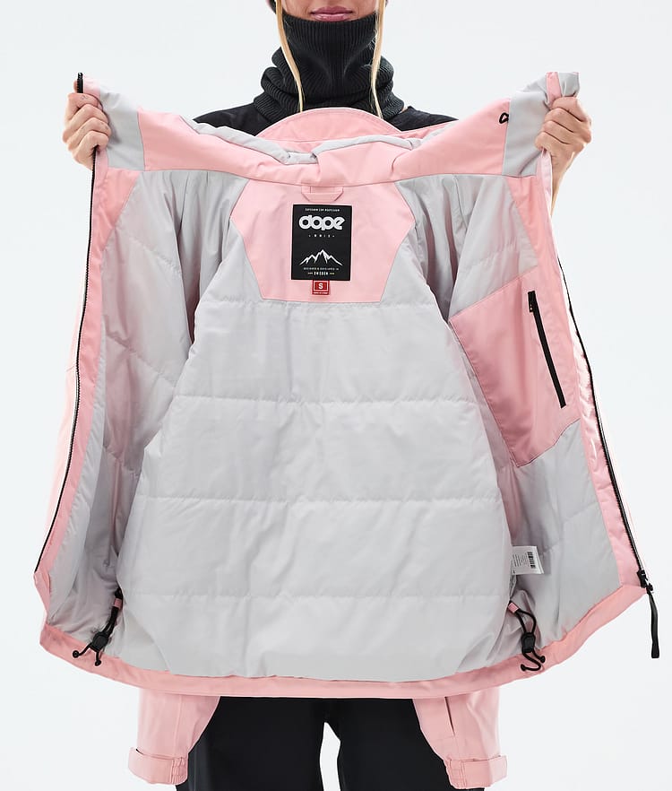 Dope Spartan W Veste de Ski Femme Soft Pink, Image 8 sur 8