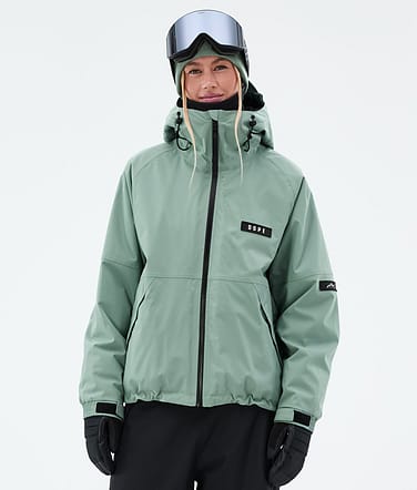 Dope Spartan W Giacca Snowboard Faded Green