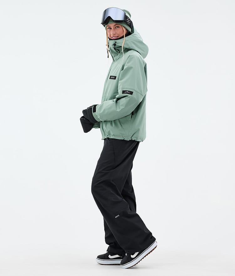 Dope Spartan W Veste Snowboard Femme Faded Green, Image 3 sur 8
