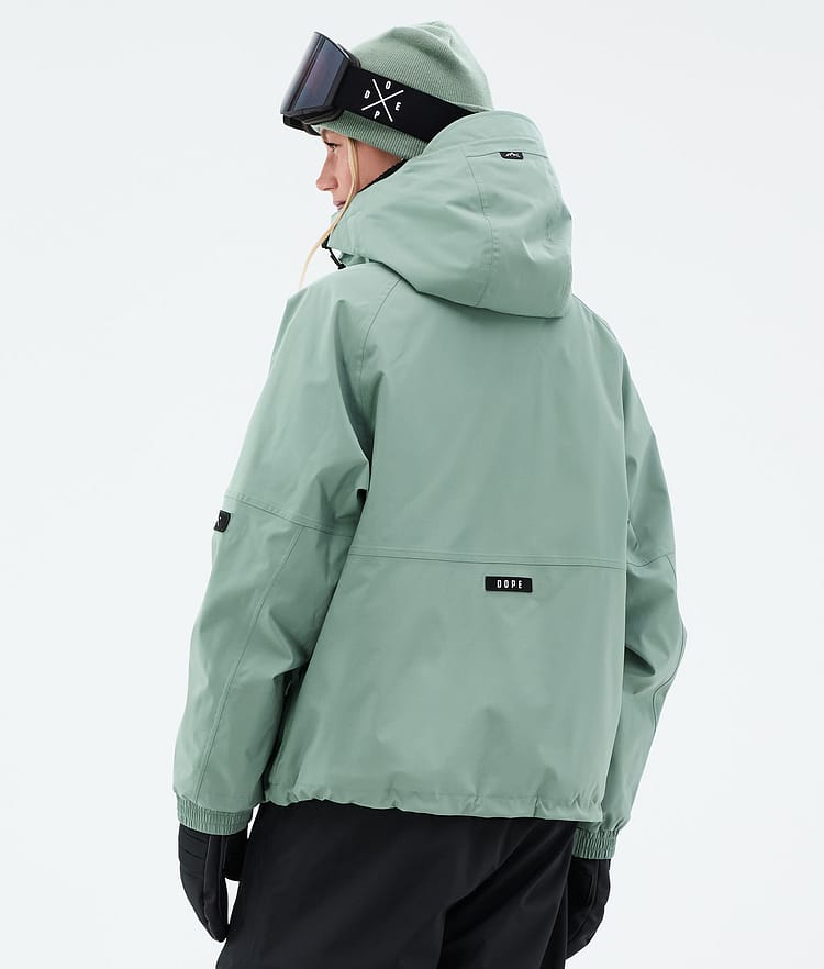 Dope Spartan W Veste Snowboard Femme Faded Green, Image 6 sur 8