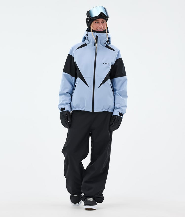 Dope Spartan W Veste Snowboard Femme Spike Light Blue/Black, Image 2 sur 8