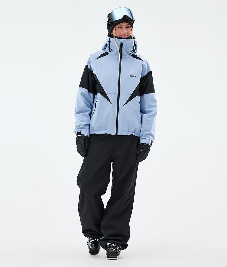 Dope Spartan W Veste de Ski Femme Spike Light Blue/Black, Image 2 sur 8