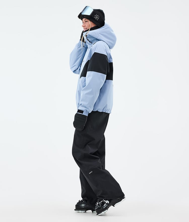 Dope Spartan W Veste de Ski Femme Spike Light Blue/Black, Image 3 sur 8