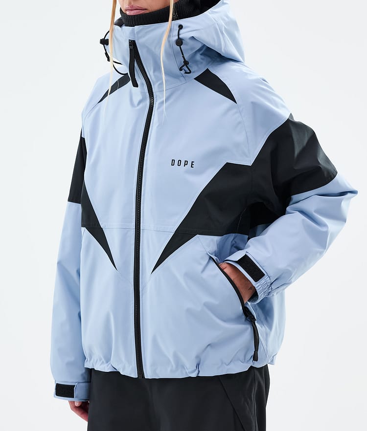 Dope Spartan W Veste Snowboard Femme Spike Light Blue/Black, Image 7 sur 8