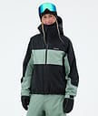 Dope Spartan W Veste Snowboard Femme Stripe Black/Faded Green