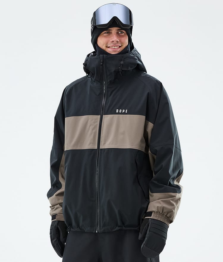 Dope Spartan Kurtka Narciarska Mężczyźni Stripe Black/Walnut, Zdjęcie 1 z 8