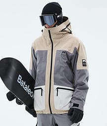 Montec Morpheus Giacca Snowboard Uomo Sand/Light Pearl/Light Grey