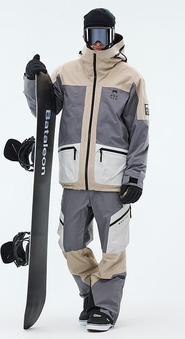 Montec Morpheus Outfit Snowboard Sand/Light Pearl/Light Grey