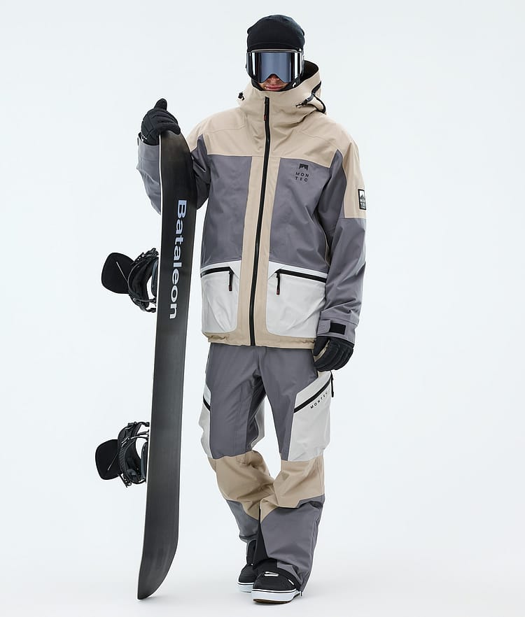 Montec Morpheus Giacca Snowboard Uomo Sand/Light Pearl/Light Grey, Image 2 of 9