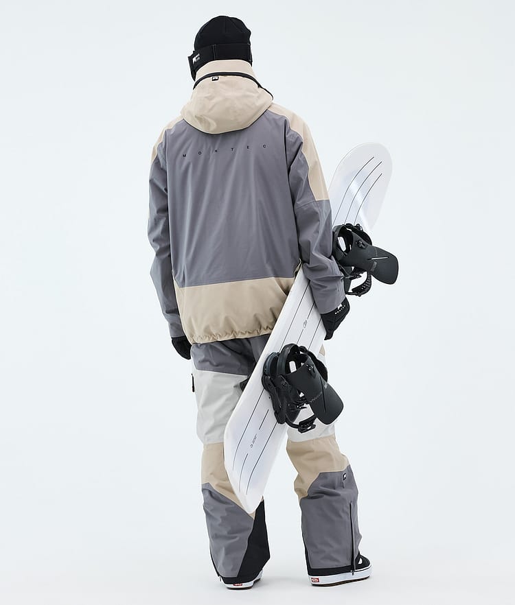 Montec Morpheus Giacca Snowboard Uomo Sand/Light Pearl/Light Grey, Image 3 of 9