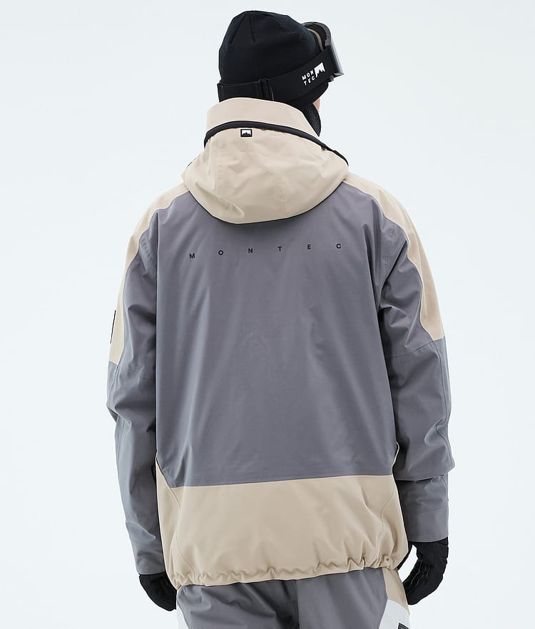 Montec Morpheus Giacca Snowboard Uomo Sand/Light Pearl/Light Grey, Image 6 of 9