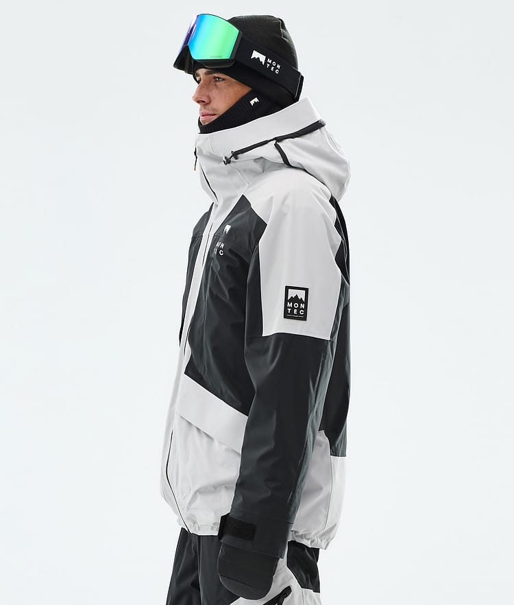 Montec Morpheus Ski Jacket Men Light Grey/Black, Image 6 of 10