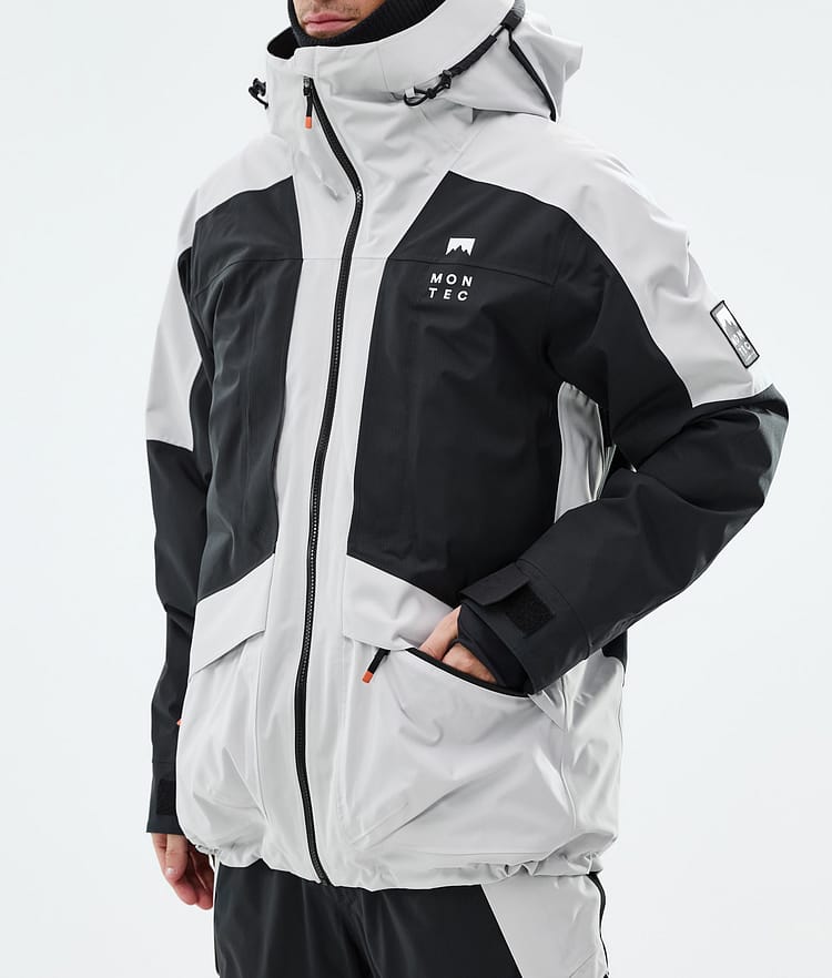 Montec Morpheus Ski Jacket Men Light Grey/Black, Image 8 of 10