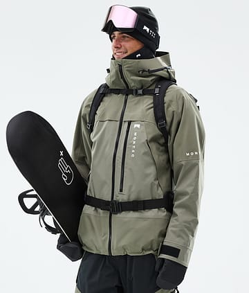 Montec Oracle Kurtka Snowboardowa Mężczyźni Greenish