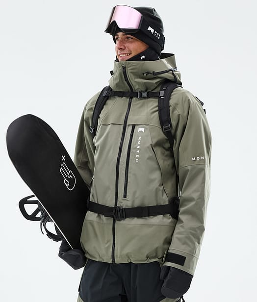 Montec Oracle Snowboard jas Heren Greenish