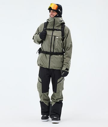 Montec Oracle Snowboard Outfit Greenish/Black