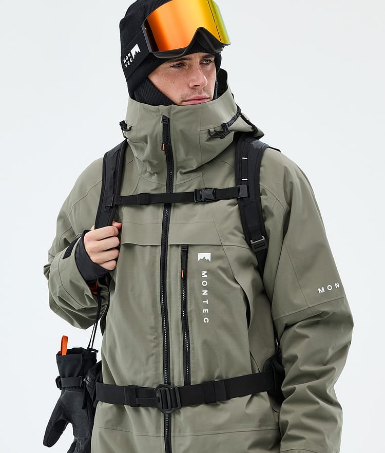 Montec Oracle Giacca Snowboard Uomo Greenish, Image 4 of 10