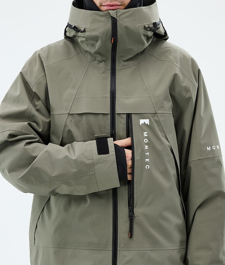 Montec Oracle Giacca Snowboard Uomo Greenish, Image 8 of 10