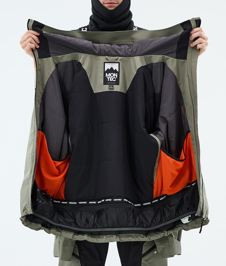 Montec Oracle Giacca Snowboard Uomo Greenish, Image 9 of 10