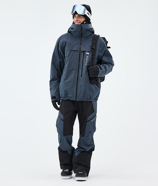 Montec Oracle Snowboard Outfit Metal Blue/Black