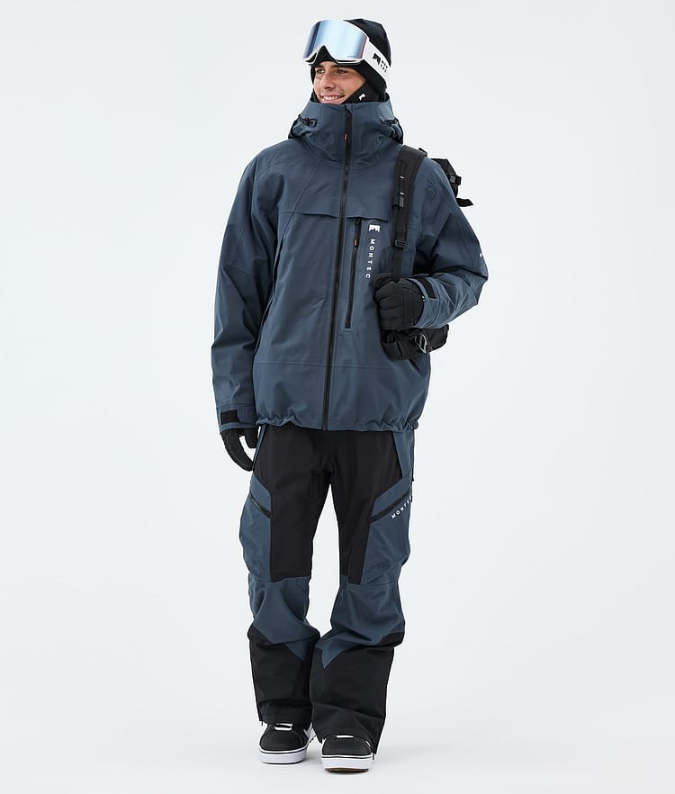 Montec Oracle Snowboard Jacket Men Metal Blue, Image 2 of 9