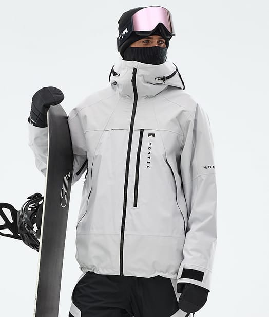 Montec Oracle Snowboard jas Heren Light Grey