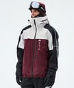 Montec Oracle Chaqueta Esquí Hombre Light Grey/Black/Burgundy