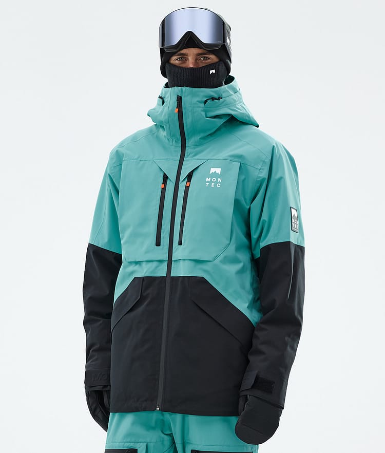 Montec Arch Ski Jacket Men Turquoise/Black, Image 1 of 10