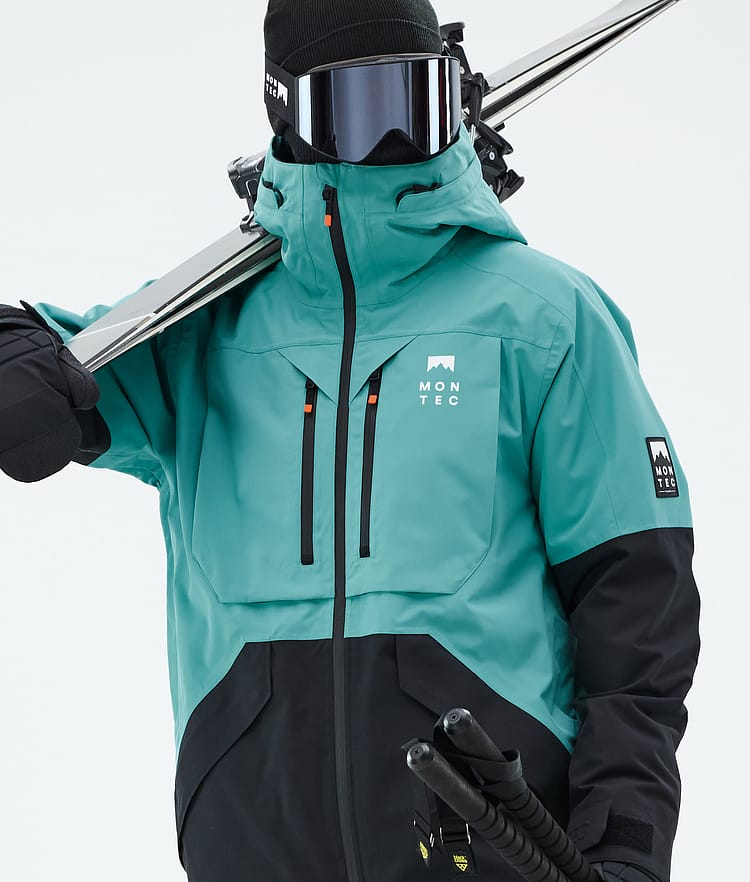 Montec Arch Ski Jacket Men Turquoise/Black, Image 2 of 10