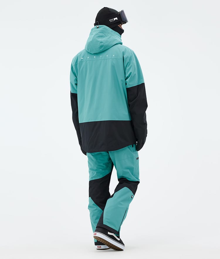 Montec Arch Snowboard Jacket Men Turquoise/Black, Image 5 of 10