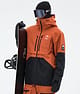 Arch Snowboard Jacket Men Burned Orange/Black from review by Costa
