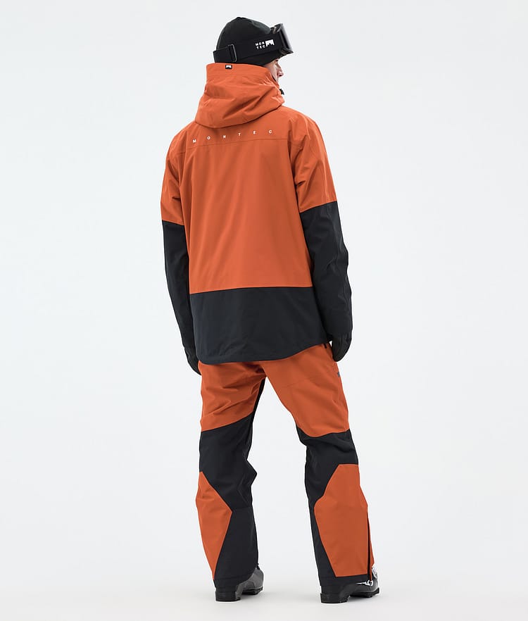 Montec Arch Ski Jacket Men Burned Orange/Black, Image 5 of 10