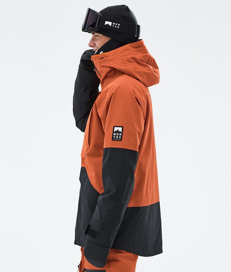 Montec Arch Ski Jacket Men Burned Orange/Black, Image 6 of 10