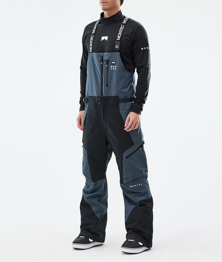 Montec Dozer Snowboard Pants Men Metal Blue/Black, Image 1 of 6